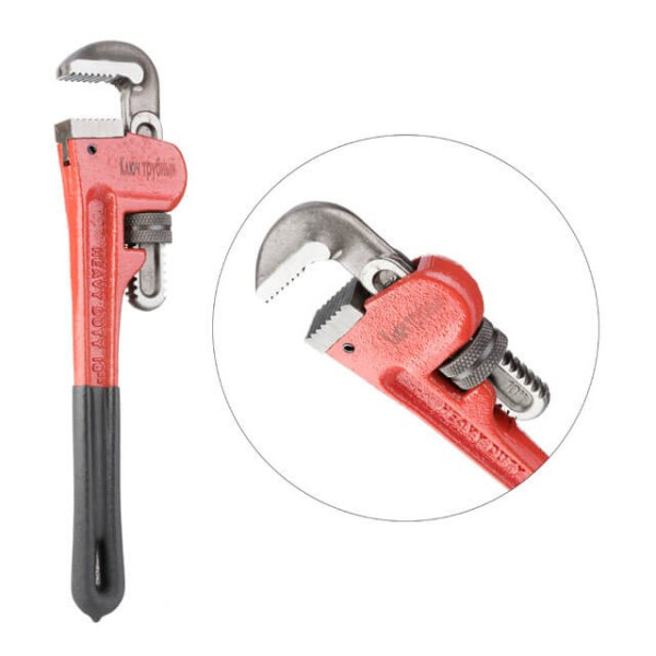 Pipe wrench 250 mm, type Stillson Intertool HT-0181