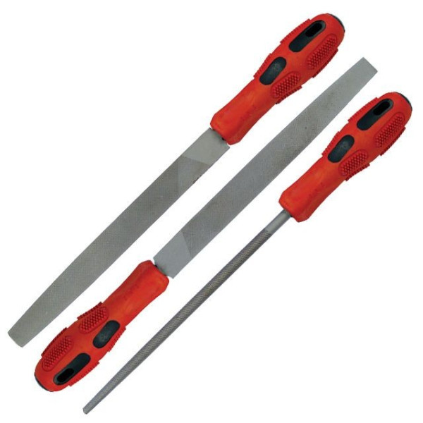 Набор напильников 3 единиц Intertool HT-3703