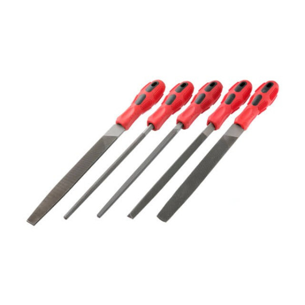Набор напильников 5 единиц Intertool HT-3705