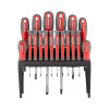 Screwdriver set of 18 units Intertool VT-3350