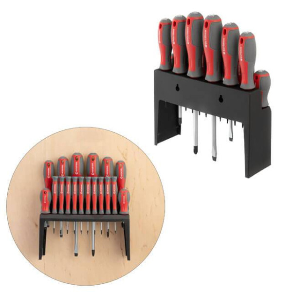 Screwdriver set of 18 units Intertool VT-3350