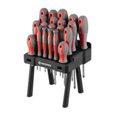 Screwdriver set of 20 units Intertool VT-3371