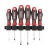 Set of 6 screwdrivers (SL3.0*75 mm, SL5.0*75 mm, SL6.0*100 mm, PH0*75 mm, PH1*75 mm, PH2*100 mm), STORM Intertool VT-3436