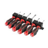 Set of 6 screwdrivers (SL3.0*75 mm, SL5.0*75 mm, SL6.0*100 mm, PH0*75 mm, PH1*75 mm, PH2*100 mm), STORM Intertool VT-3436