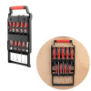 9 Piece Screwdriver Set (SL3.0*75mm, SL5.0*75mm, SL6.0*100mm, SL6.0*150mm, SL8.0*150mm, PH0*75mm, PH1*75mm, PH2*100 mm, PH3*150 mm) Intertool VT-3349
