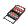 9 Piece Screwdriver Set (SL3.0*75mm, SL5.0*75mm, SL6.0*100mm, SL6.0*150mm, SL8.0*150mm, PH0*75mm, PH1*75mm, PH2*100 mm, PH3*150 mm) Intertool VT-3349