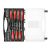 Intertool VT-3351 screwdriver set with a set of 27 pieces