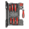 A set of screwdrivers with a set of 51 bits Intertool VT-3352