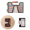 A set of screwdrivers with a set of 51 bits Intertool VT-3352