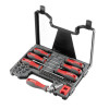 A set of screwdrivers with a set of 51 bits Intertool VT-3352