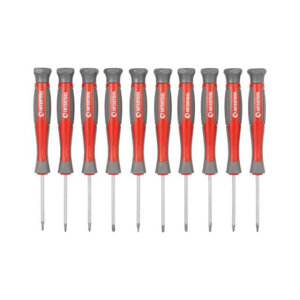 Intertool VT-3358 screwdriver set with a set of 58 pieces