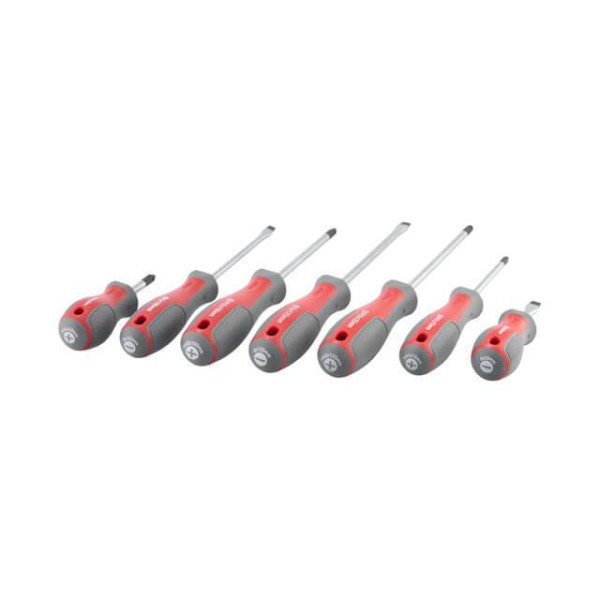 Intertool VT-3358 screwdriver set with a set of 58 pieces