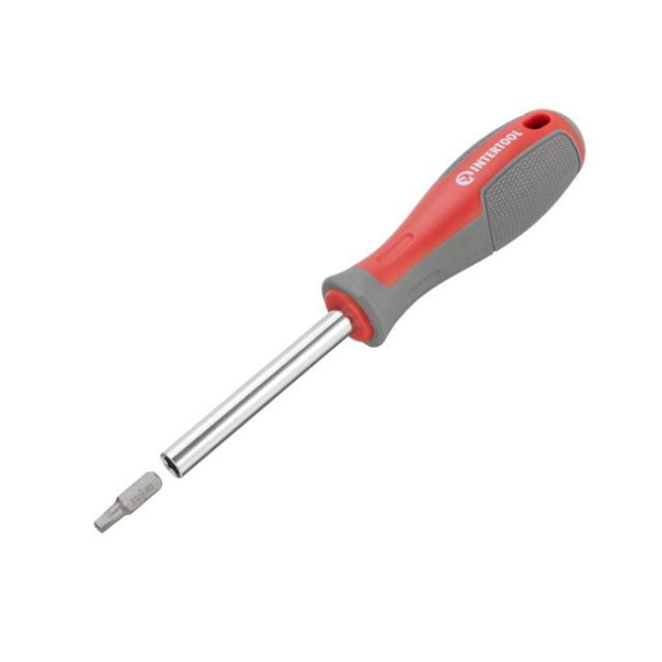 Intertool VT-3370 screwdriver set with a set of 70 pieces