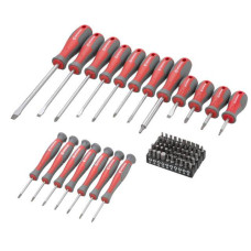 Intertool VT-3370 screwdriver set with a set of 70 pieces