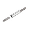 Set of screwdrivers with a set of nozzles and heads 63 units Intertool VT-3363