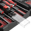 Set of screwdrivers with a set of nozzles and heads 63 units Intertool VT-3363