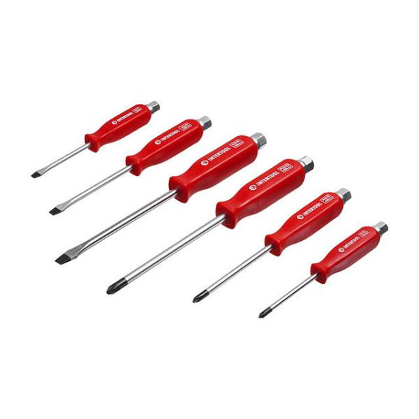 Набор ударных отверток 6 единиц Intertool HT-0403
