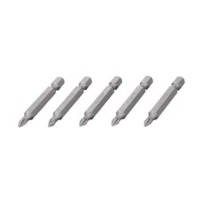 Комплект насадок викруткових PH1 1/4*50 мм, ACR, S2, упаков. 5 одиниць, STORM Intertool VT-0201