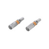Комплект отверточных насадок Hex H4.0 1/4*25 мм, S2, упаков. 2 единиц, STORM Intertool VT-0227