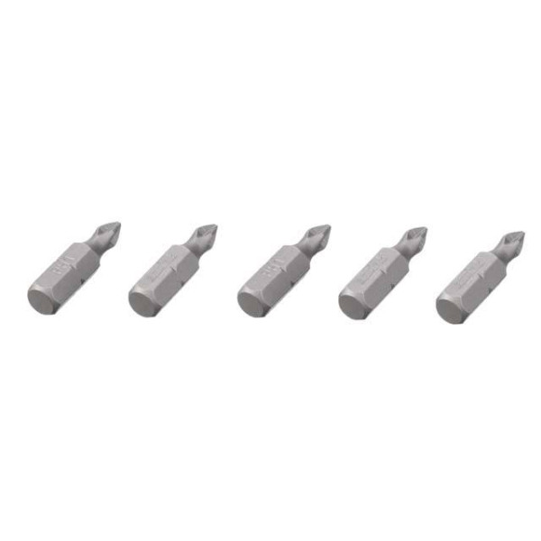 Комплект насадок викруткових PH1 1/4*25 мм, ACR, S2, упаков. 5 одиниць, STORM Intertool VT-0206