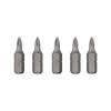 Комплект насадок викруткових PH1 1/4*25 мм, ACR, S2, упаков. 5 одиниць, STORM Intertool VT-0206