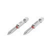 Комплект викруткових насадок PH1 1/4*50 мм, S2, упаков. 2 одиниць, STORM Intertool VT-0211