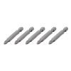Set of screwdriver bits PH2 1/4*50 mm, ACR, S2, pack. 5 units, STORM Intertool VT-0202