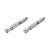 Комплект викруткових насадок PH2 1/4*50 мм, S2, упаков. 2 одиниць, STORM Intertool VT-0212
