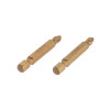 Комплект викруткових насадок PH2 1/4, 50 мм, Titanium, S2, упаков. 2 одиниць, STORM Intertool VT-0233