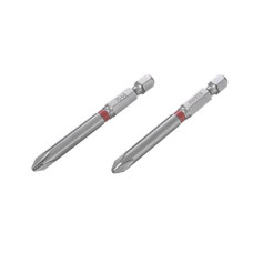 Комплект викруткових насадок PH2 1/4*70 мм, S2, упаков. 2 одиниць, STORM Intertool VT-0223