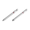 Комплект отверточных насадок PH2 1/4*90 мм, S2, упаков. 2 единиц, STORM Intertool VT-0224