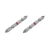 Комплект отверточних насадок PH2/PH1 1/4*60 мм, S2, упаков. 2 одиниць, STORM Intertool VT-0230