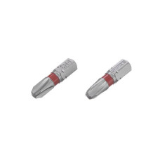 Set of screwdriver bits PH3 1/4*25 mm, S2, pack. 2 units, STORM Intertool VT-0219