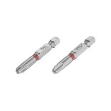 Комплект викруткових насадок PH3 1/4*50 мм, S2, упаков. 2 одиниць, STORM Intertool VT-0213