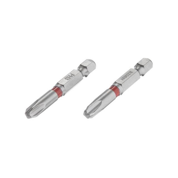 Комплект викруткових насадок PH3 1/4*50 мм, S2, упаков. 2 одиниць, STORM Intertool VT-0213