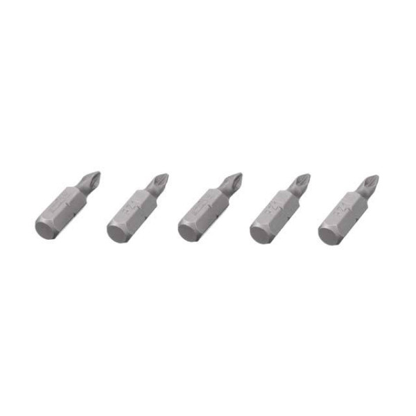 Комплект отверточних насадок PZ1 1/4*25 мм, ACR, S2, упаков. 5 одиниць, STORM Intertool VT-0208