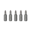 Комплект отверточних насадок PZ1 1/4*25 мм, ACR, S2, упаков. 5 одиниць, STORM Intertool VT-0208