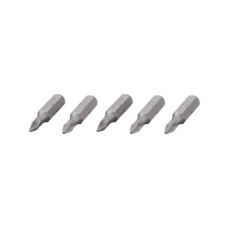 Комплект отверточних насадок PZ1 1/4*25 мм, ACR, S2, упаков. 5 одиниць, STORM Intertool VT-0208