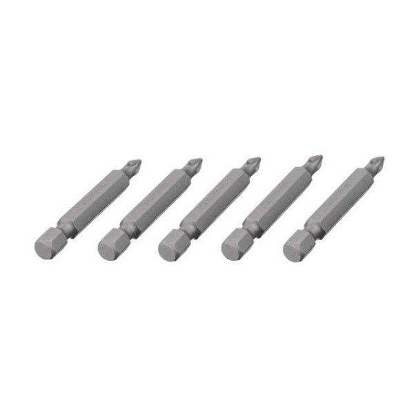 Комплект насадок викруткових PZ1 1/4*50 мм, ACR, S2, упаков. 5 одиниць, STORM Intertool VT-0203