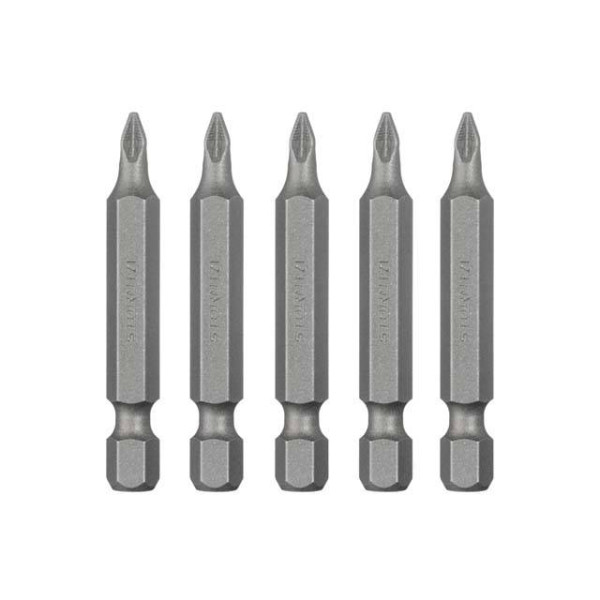 Комплект насадок викруткових PZ1 1/4*50 мм, ACR, S2, упаков. 5 одиниць, STORM Intertool VT-0203