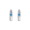 Комплект отверточных насадок PZ2 1/4*25 мм, S2, упаков. 2 единиц, STORM Intertool VT-0221
