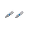 Комплект отверточных насадок PZ2 1/4*25 мм, S2, упаков. 2 единиц, STORM Intertool VT-0221