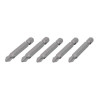 Set of PZ2 screwdriver bits 1/4*50 mm, ACR, S2, pack. 5 units, STORM Intertool VT-0204