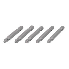 Set of PZ2 screwdriver bits 1/4*50 mm, ACR, S2, pack. 5 units, STORM Intertool VT-0204