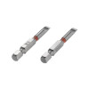 Комплект викруткових насадок SL5*50, 1/4, S2, упаков. 2 одиниць, STORM Intertool VT-0229