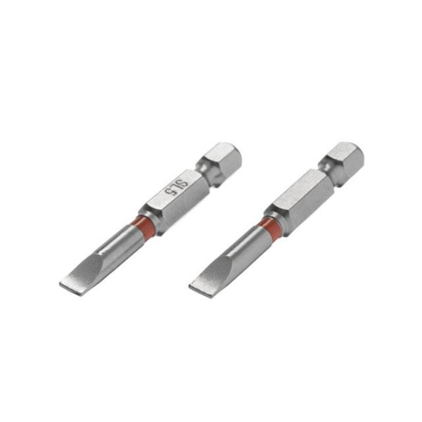 Комплект викруткових насадок SL5*50, 1/4, S2, упаков. 2 одиниць, STORM Intertool VT-0229