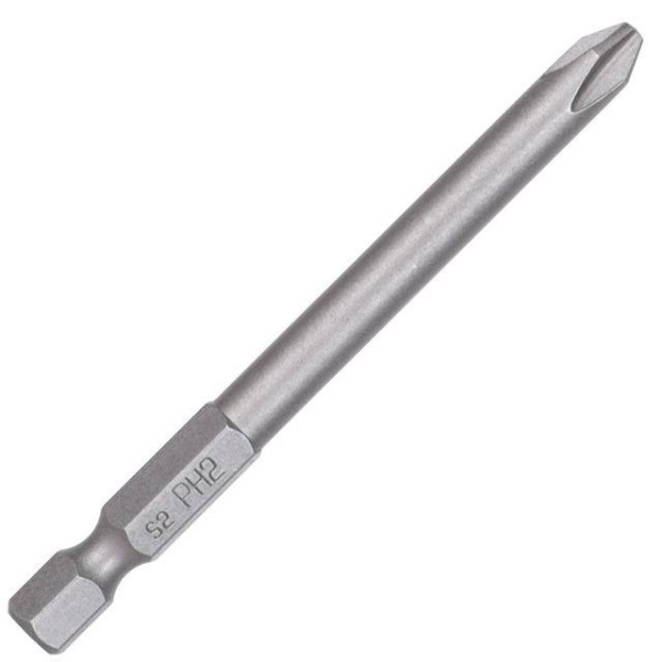 Комплект удлиненных отверточных насадок PH2*75 мм. 10 шт Intertool VT-0071