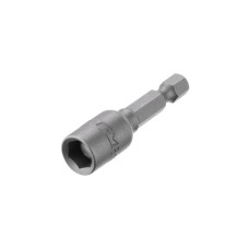 End nozzle H8 1/4*45 mm, for screwdriver, CR-V Intertool VT-0236