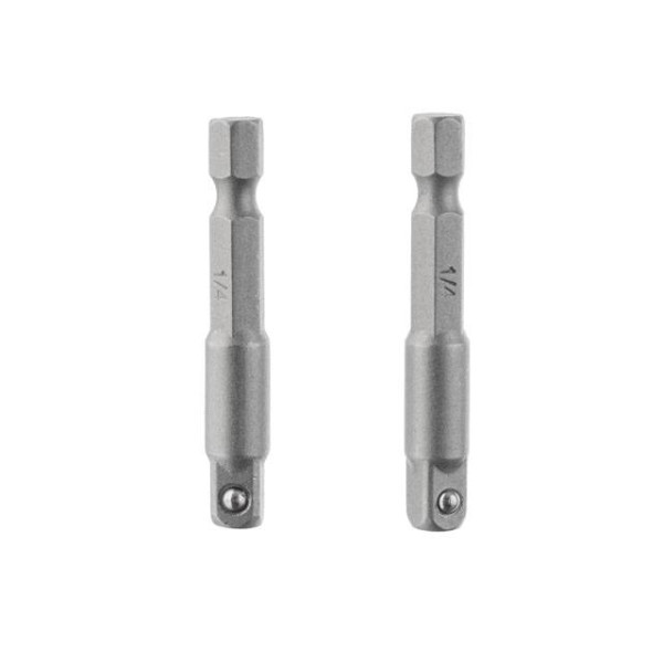Adapter from Hex 1/4 to square 1/4 under a screwdriver, CR-V, pack. 2 units of Intertool VT-0234