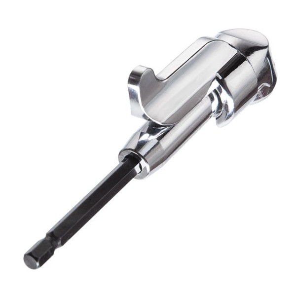 Кутовий адаптер для насадок для викруток 1/4, CrV Intertool VT-0106